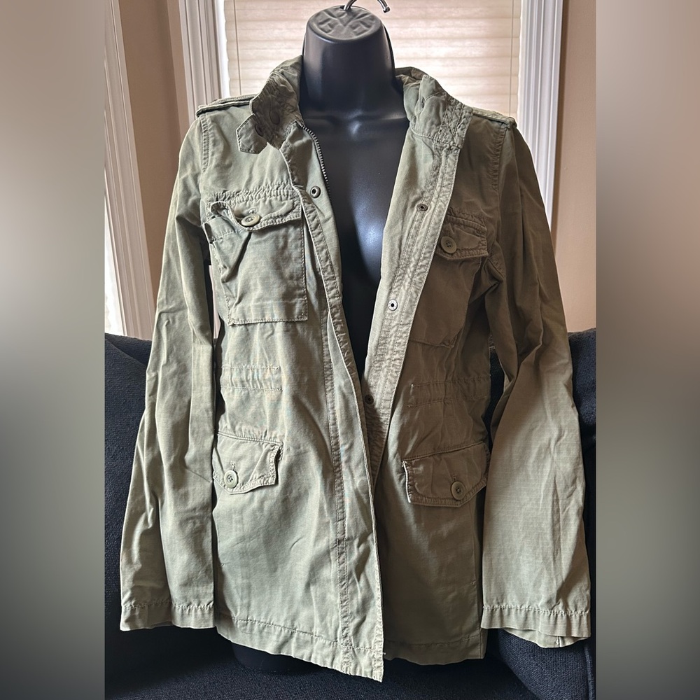 Vintage J. Crew 100% cotton utility jacket